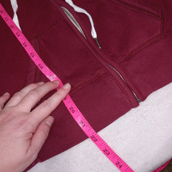 Abercrombie Kids zip up jacket size L Rugged look Fleece lining - Picture 8 of 10